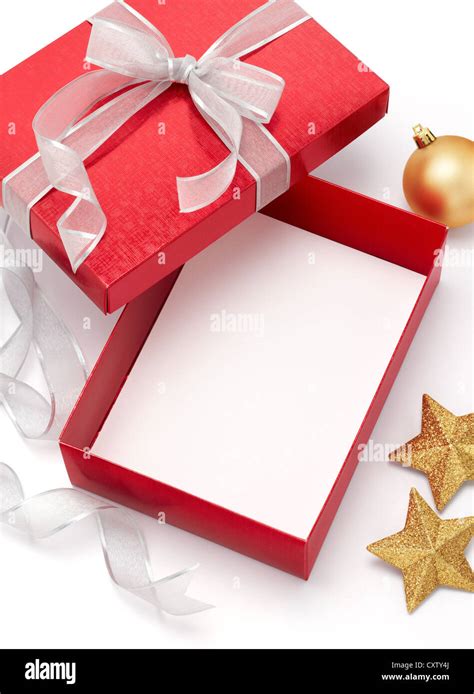 christmas gift box empty